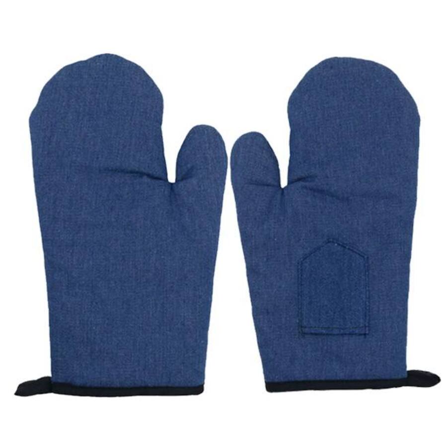 Denim BBQ Heat Resistant gloves