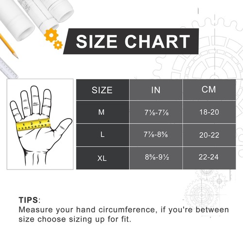 Gloves Size Chart