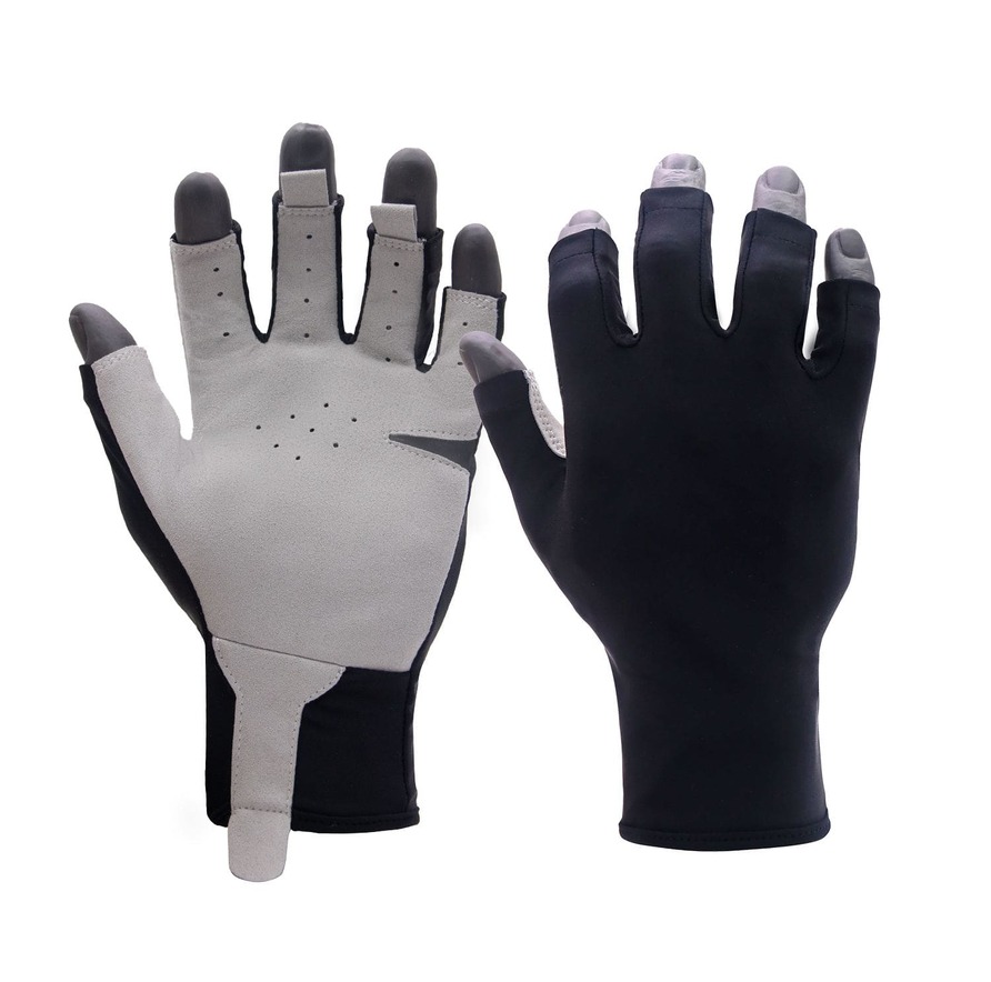 UPF 50 Sun Protection fishing gloves