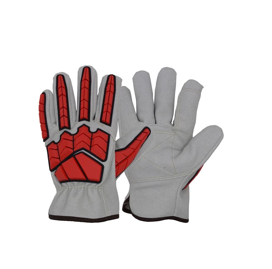 Impact Resistant Leather Gloves