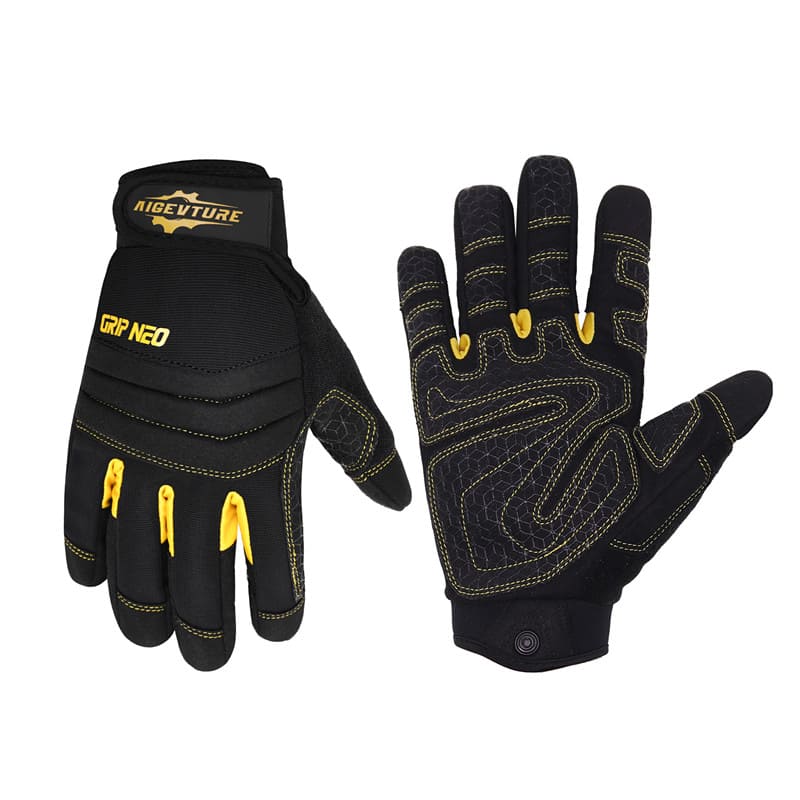 Black Logistics Work Gloves