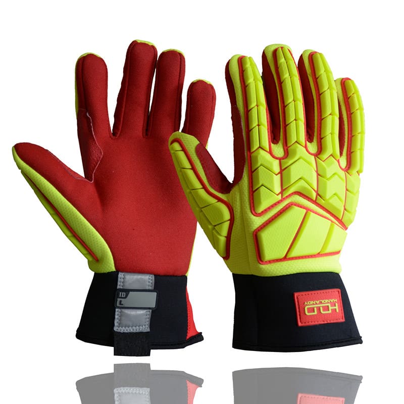 Yellow Oil&Gas Gloves