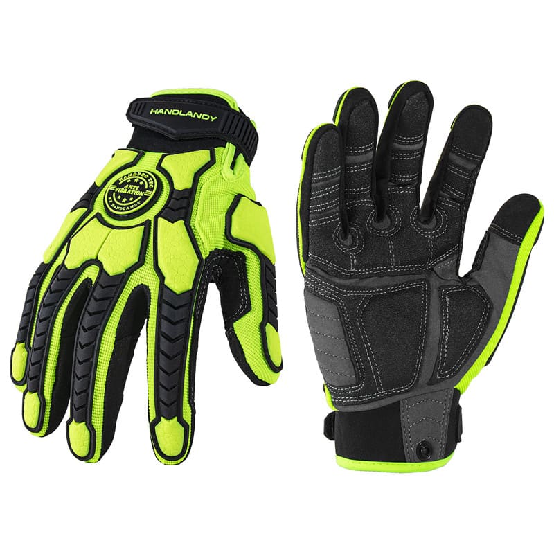 Green Oil&Gas Gloves